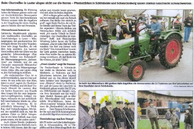 Presseartikel: Männerchor Rottluff 1839 e.V.