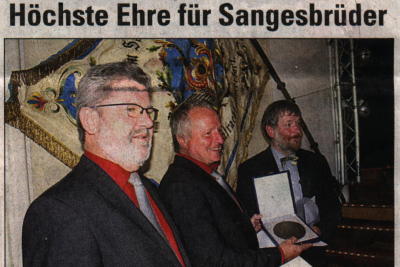 Presseartikel: Männerchor Rottluff 1839 e.V.