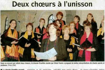 Presseartikel: Männerchor Rottluff 1839 e.V.